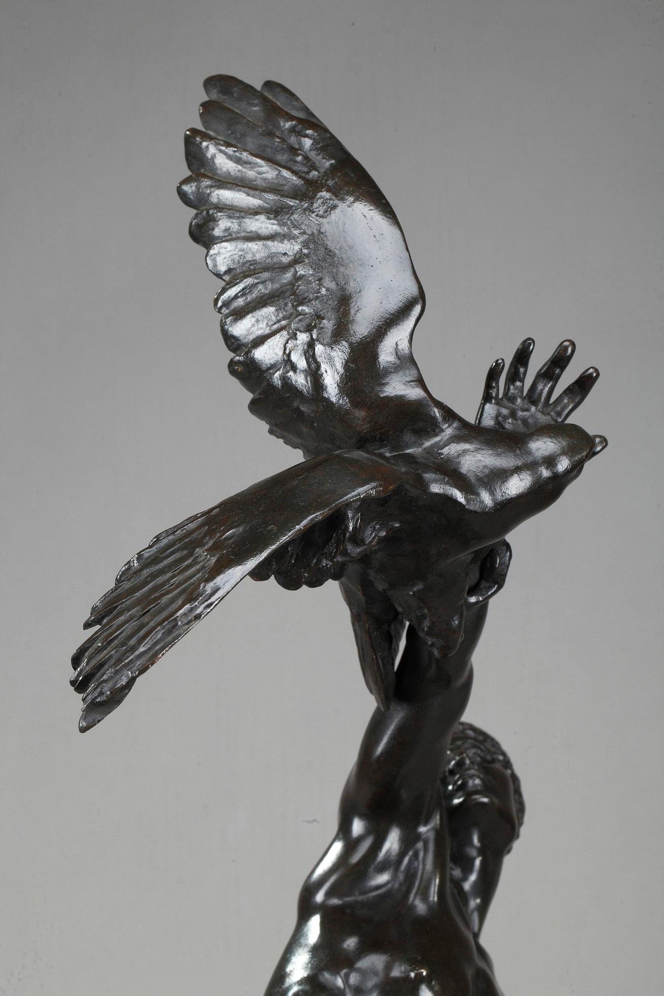 Antique Bronze, Robbing the Nest by Louis Baralis 'French, 1862-1940' 6