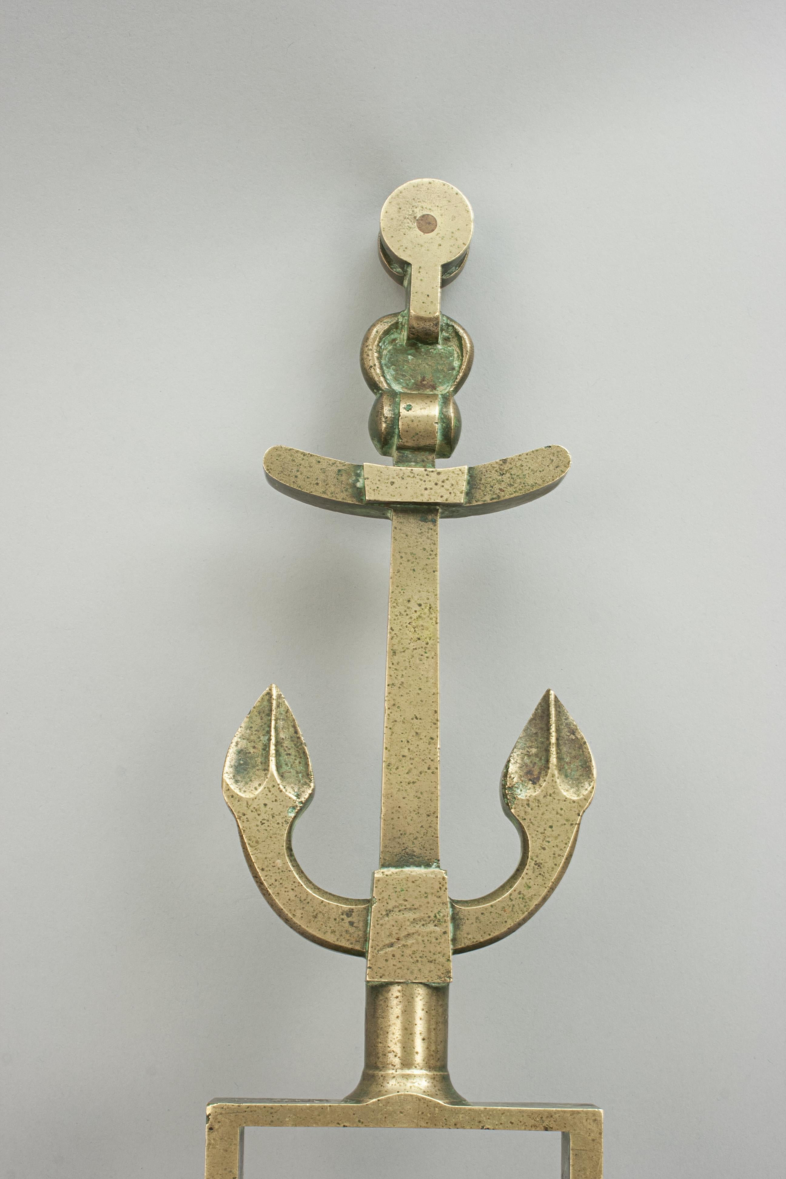Antike Bronze Ruderbügel, Rudern, Yachting und Segeln im Angebot 5