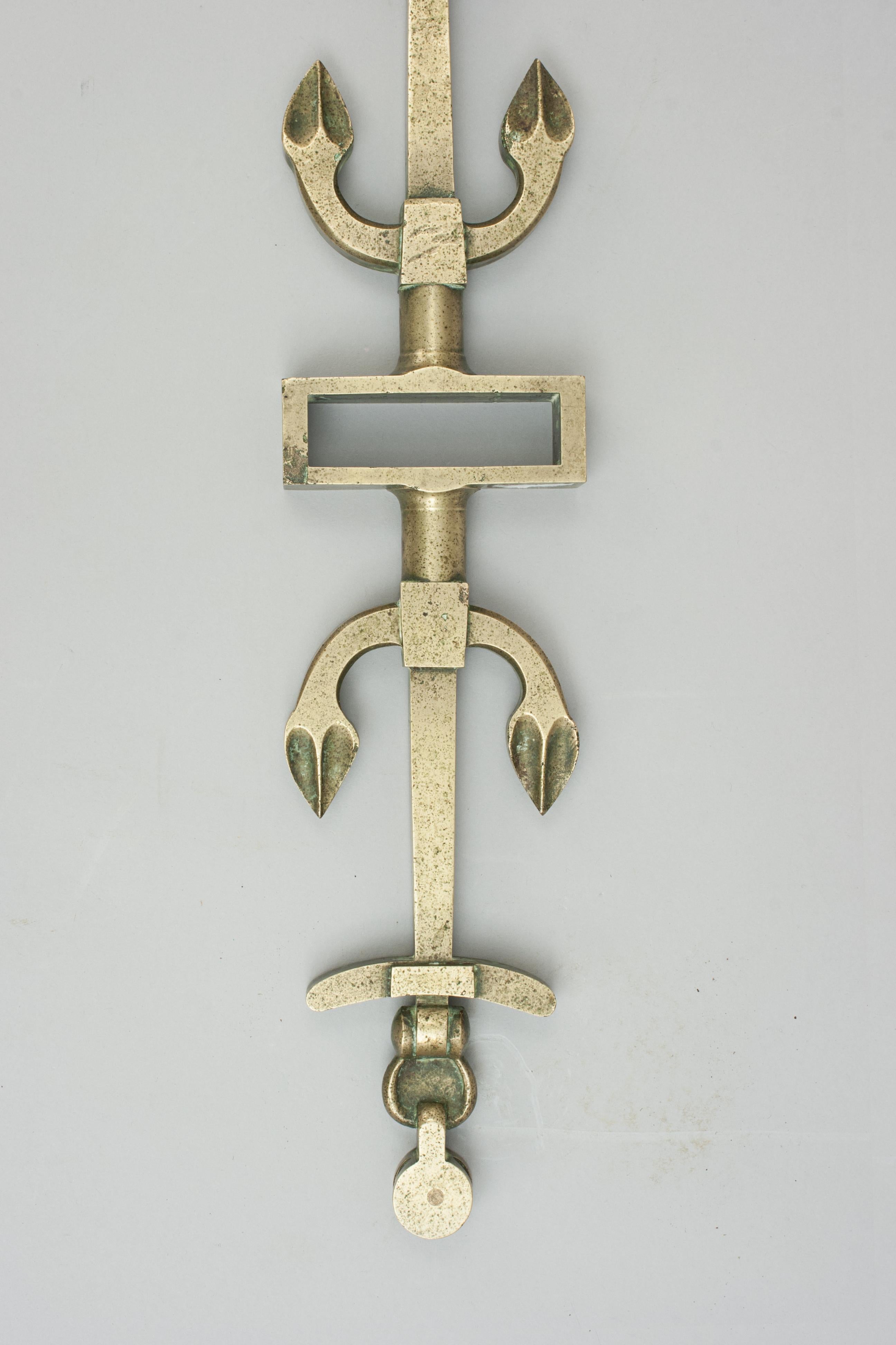 Antike Bronze Ruderbügel, Rudern, Yachting und Segeln im Angebot 2