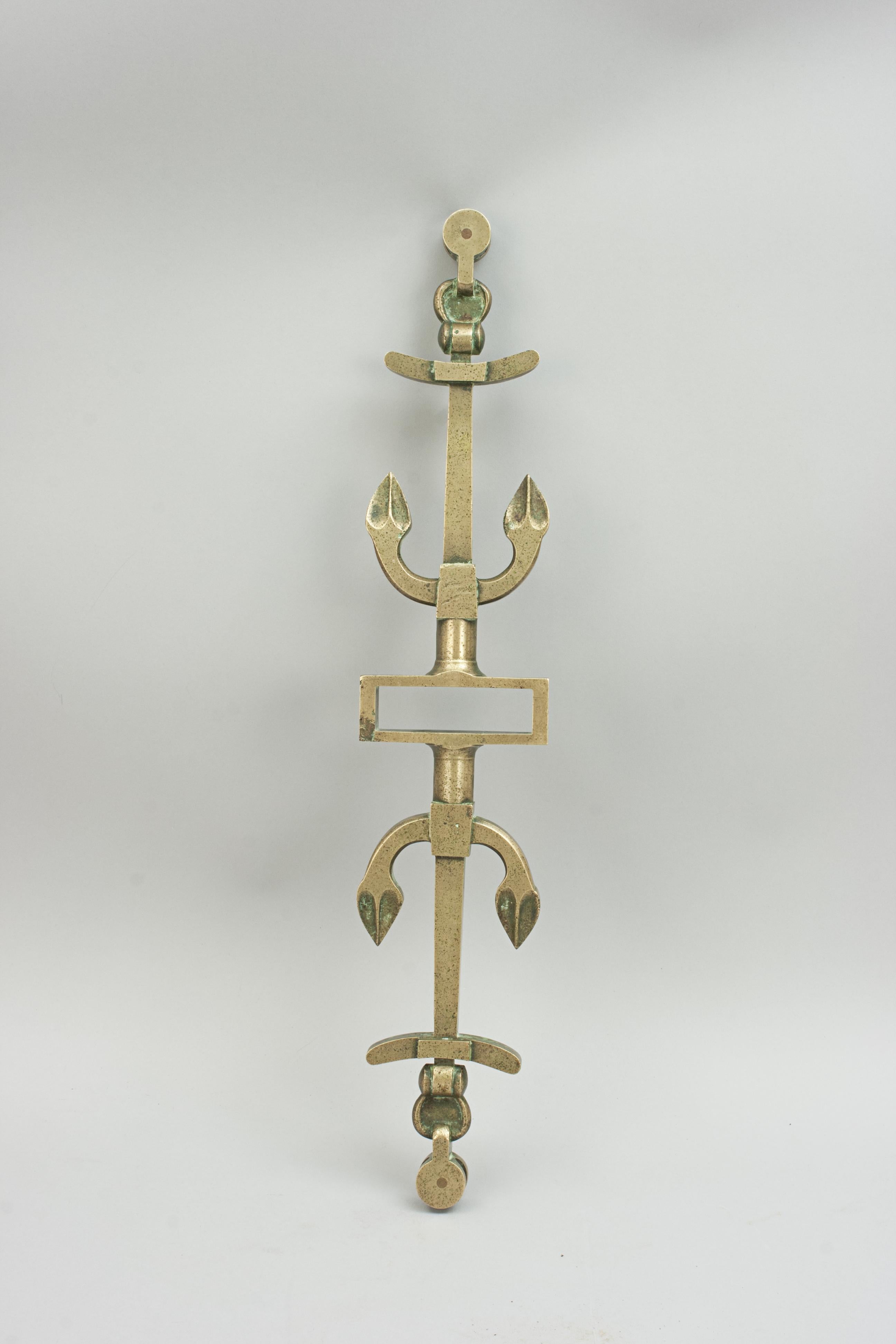 Antike Bronze Ruderbügel, Rudern, Yachting und Segeln im Angebot 3
