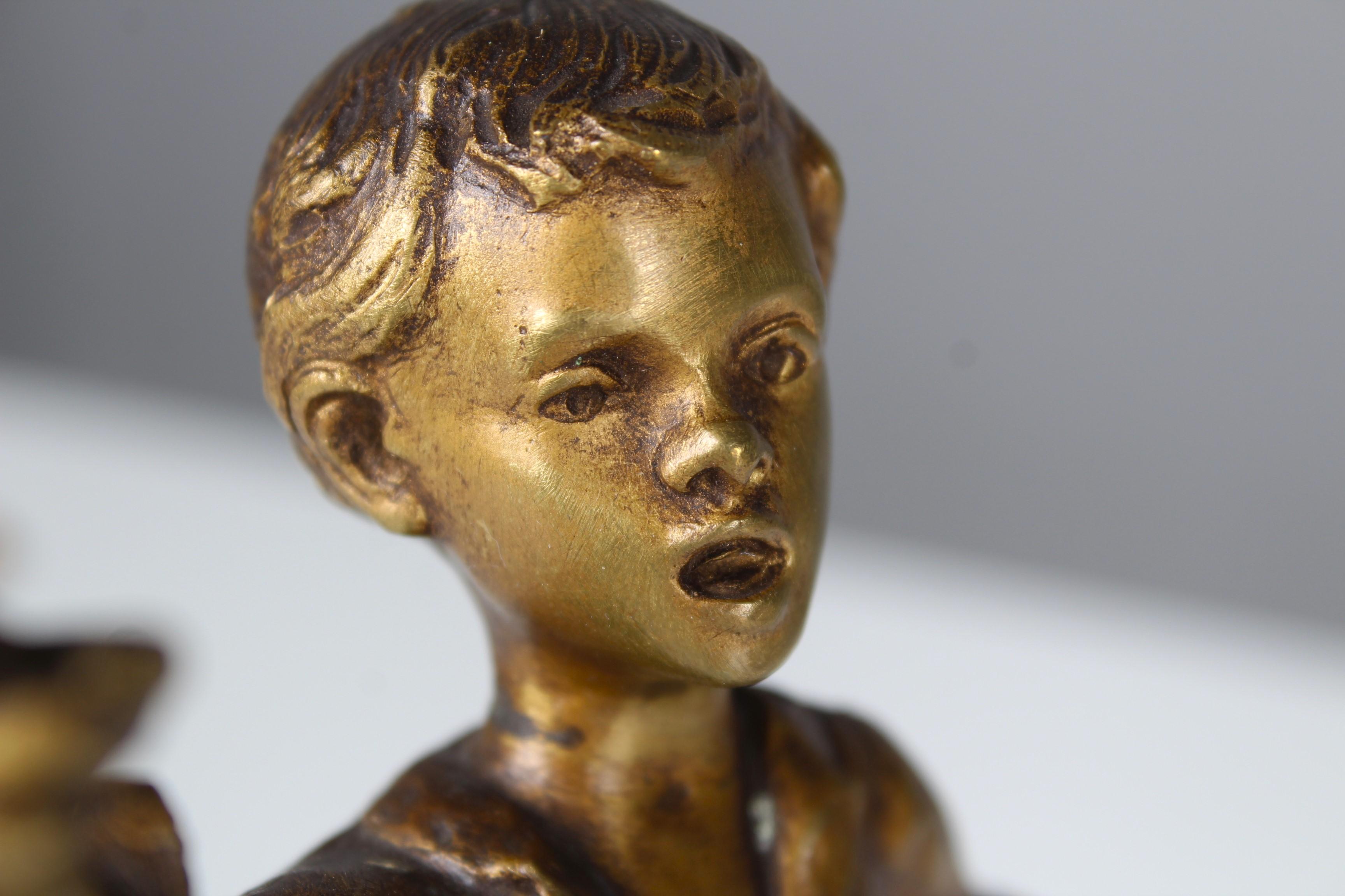 Antique Bronze Sculpture By Henri Godet (1863 - 1937), Paris, 1910s  For Sale 14