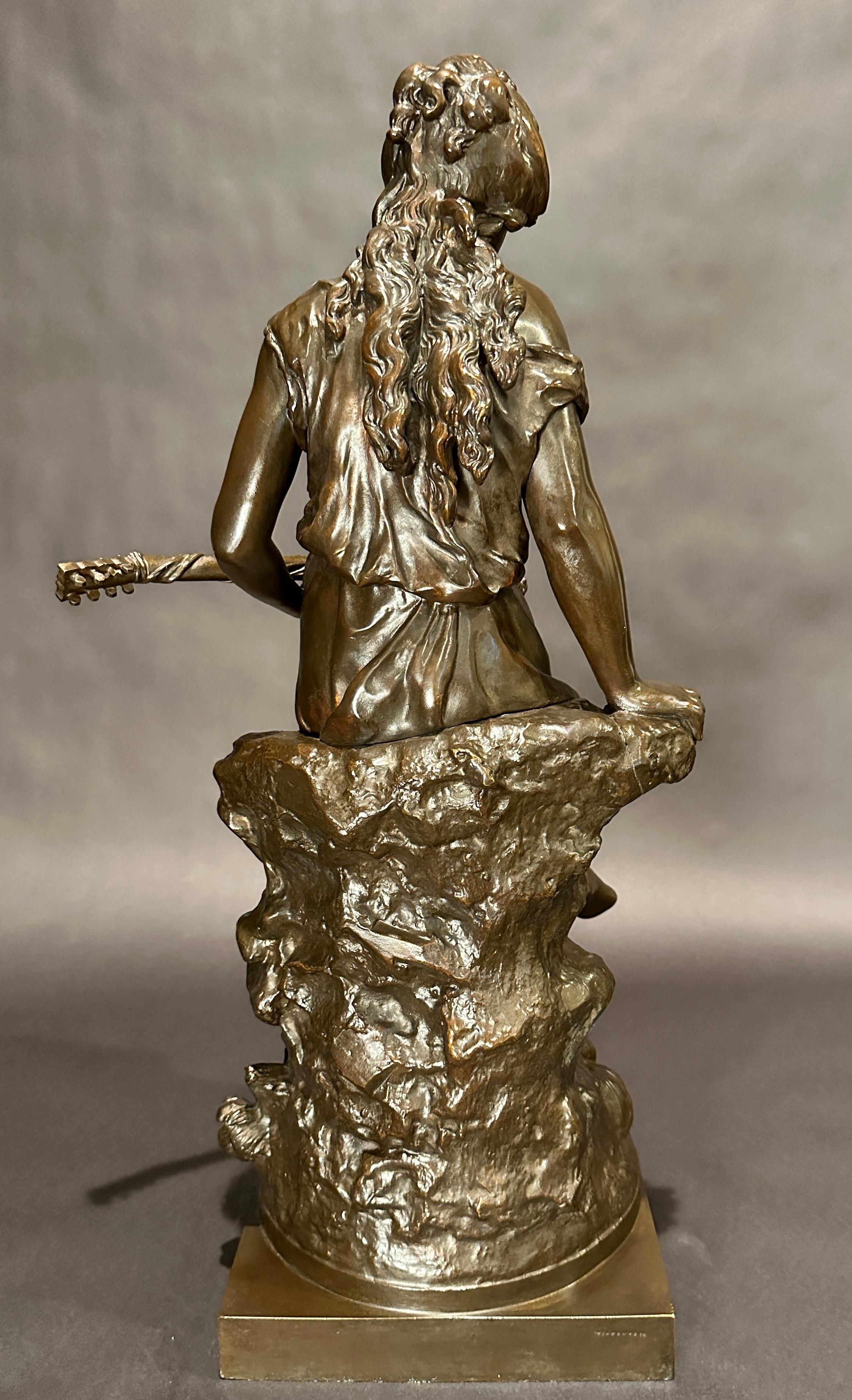 Scultura antica in bronzo 
