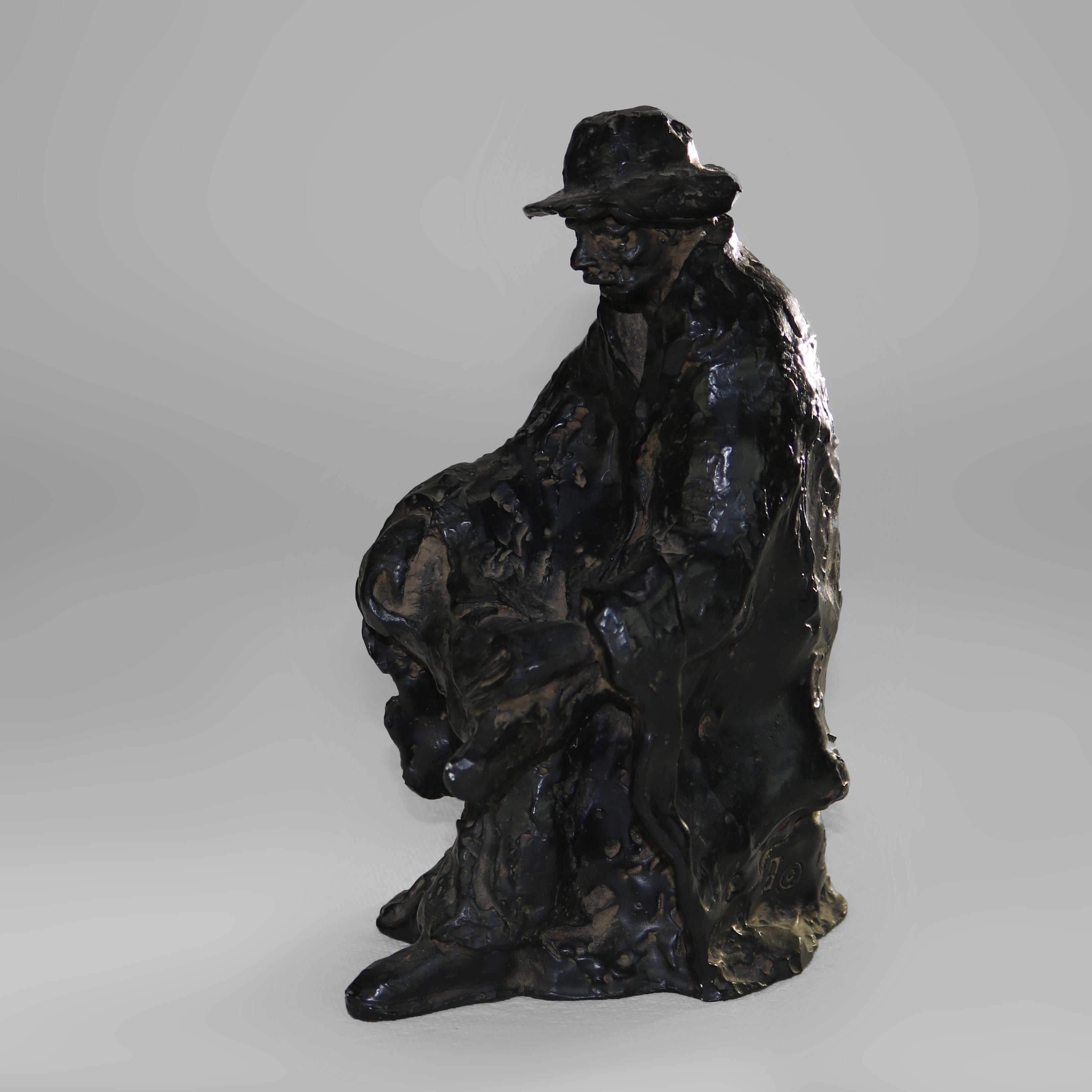 Scultura antica in bronzo 