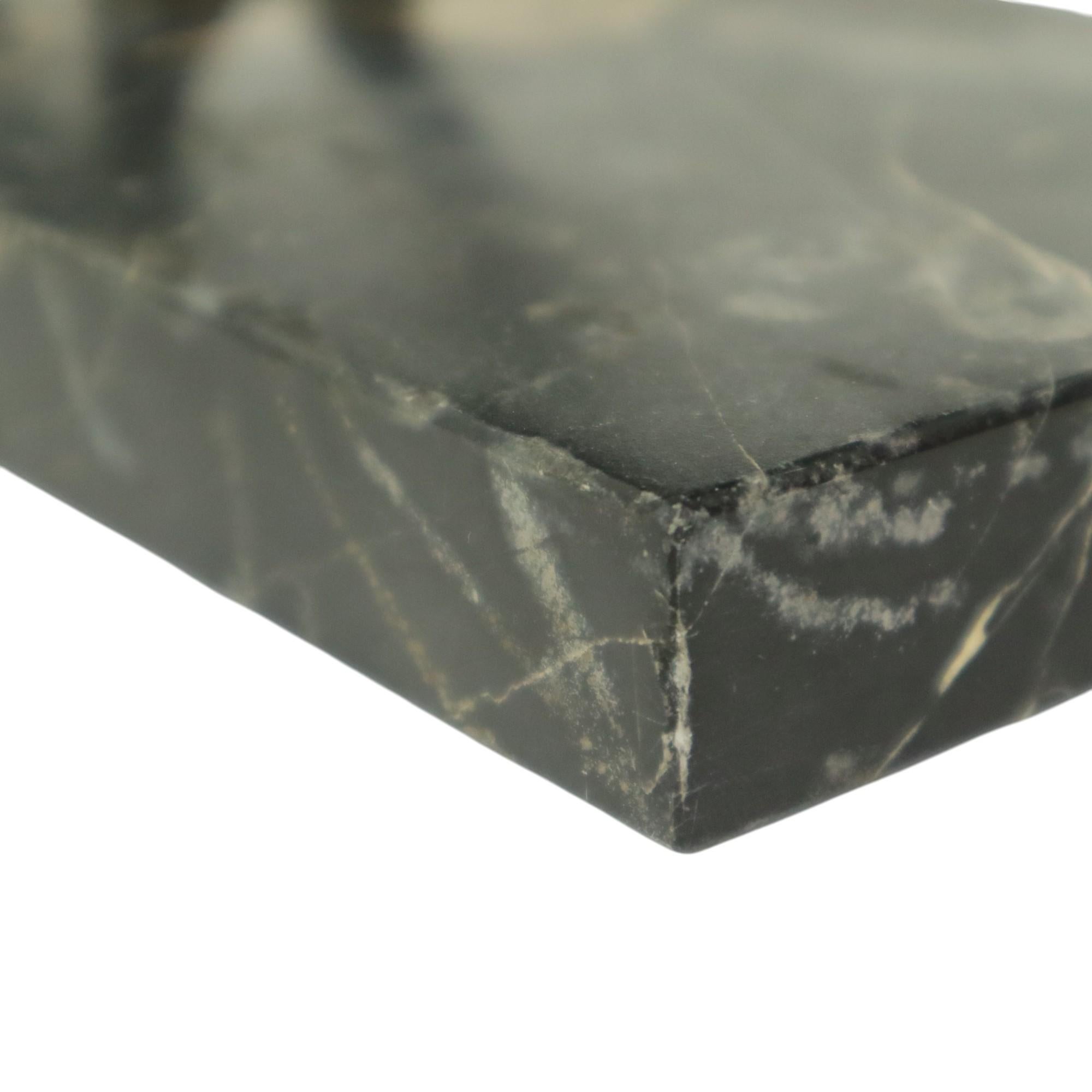 Statua di bronzo antico Scultura animale Capra Ariete Marmo in vendita 8