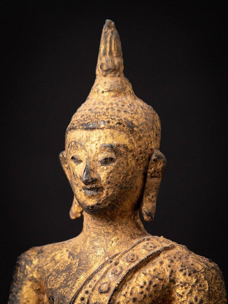 Antique Bronze Thai Buddha Statue from Thailand 8