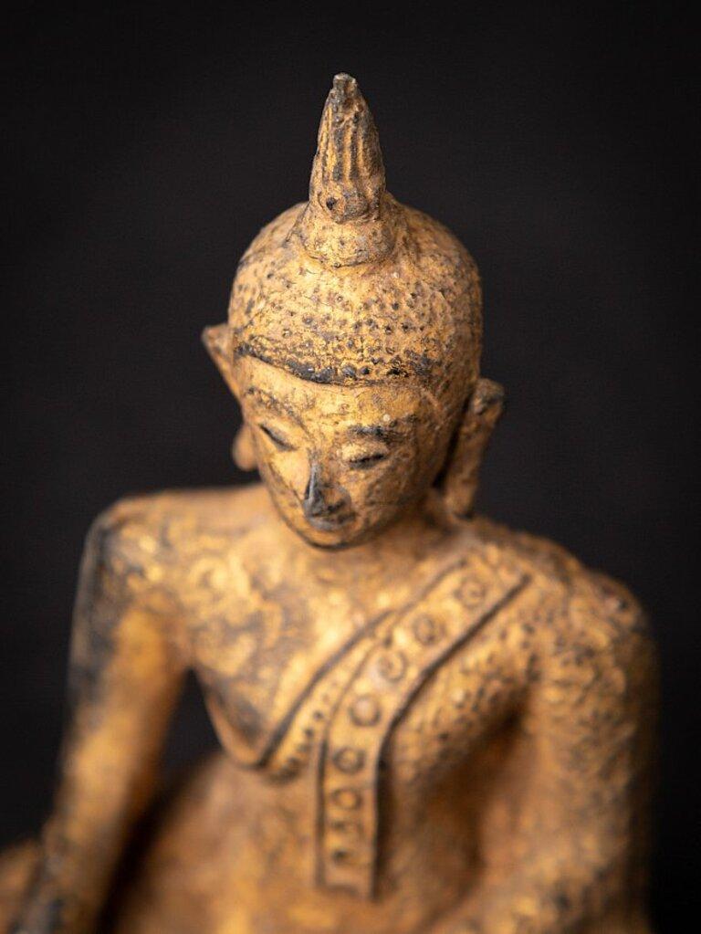 Antique Bronze Thai Buddha Statue from Thailand 10