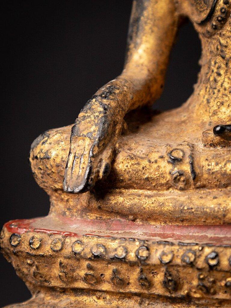 Antique Bronze Thai Buddha Statue from Thailand 15