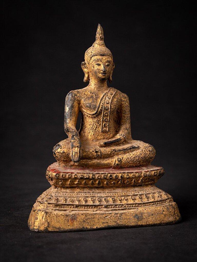 Antique Bronze Thai Buddha Statue from Thailand 2