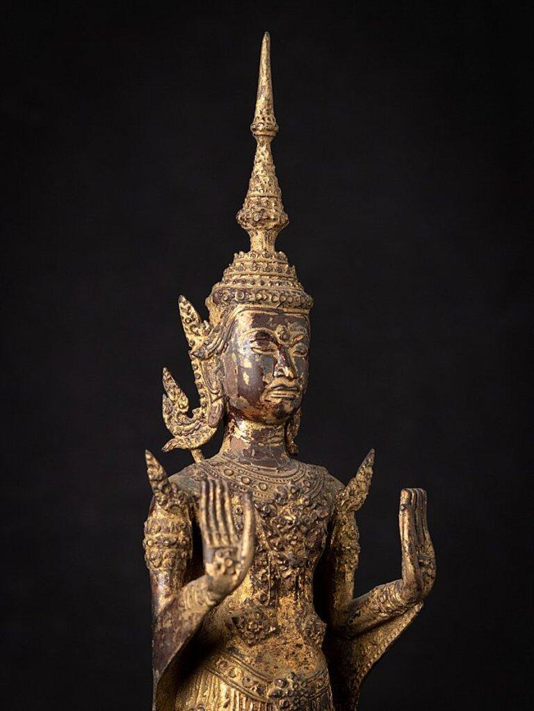 Antique Bronze Thai Buddha Statue from Thailand 3