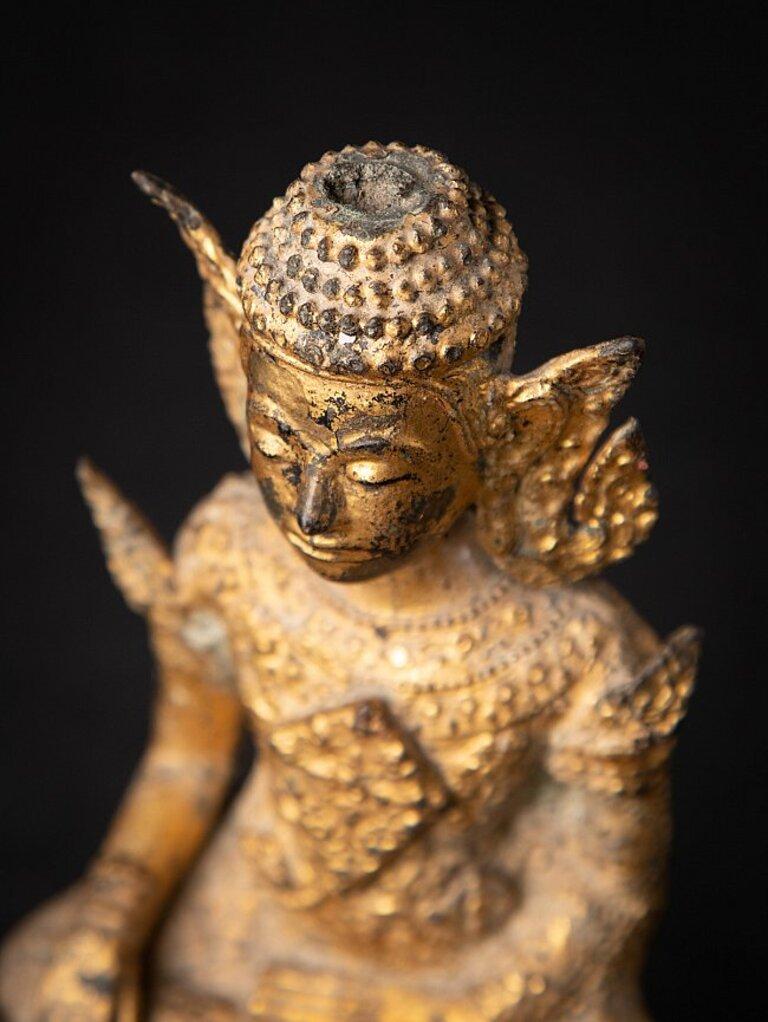 Bouddha thaïlandais ancien en bronze de Rattanakosin de Thaïlande en vente 8