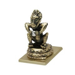 Antique Bronze "The Year Of The Dragon" by John Landrum Bryant