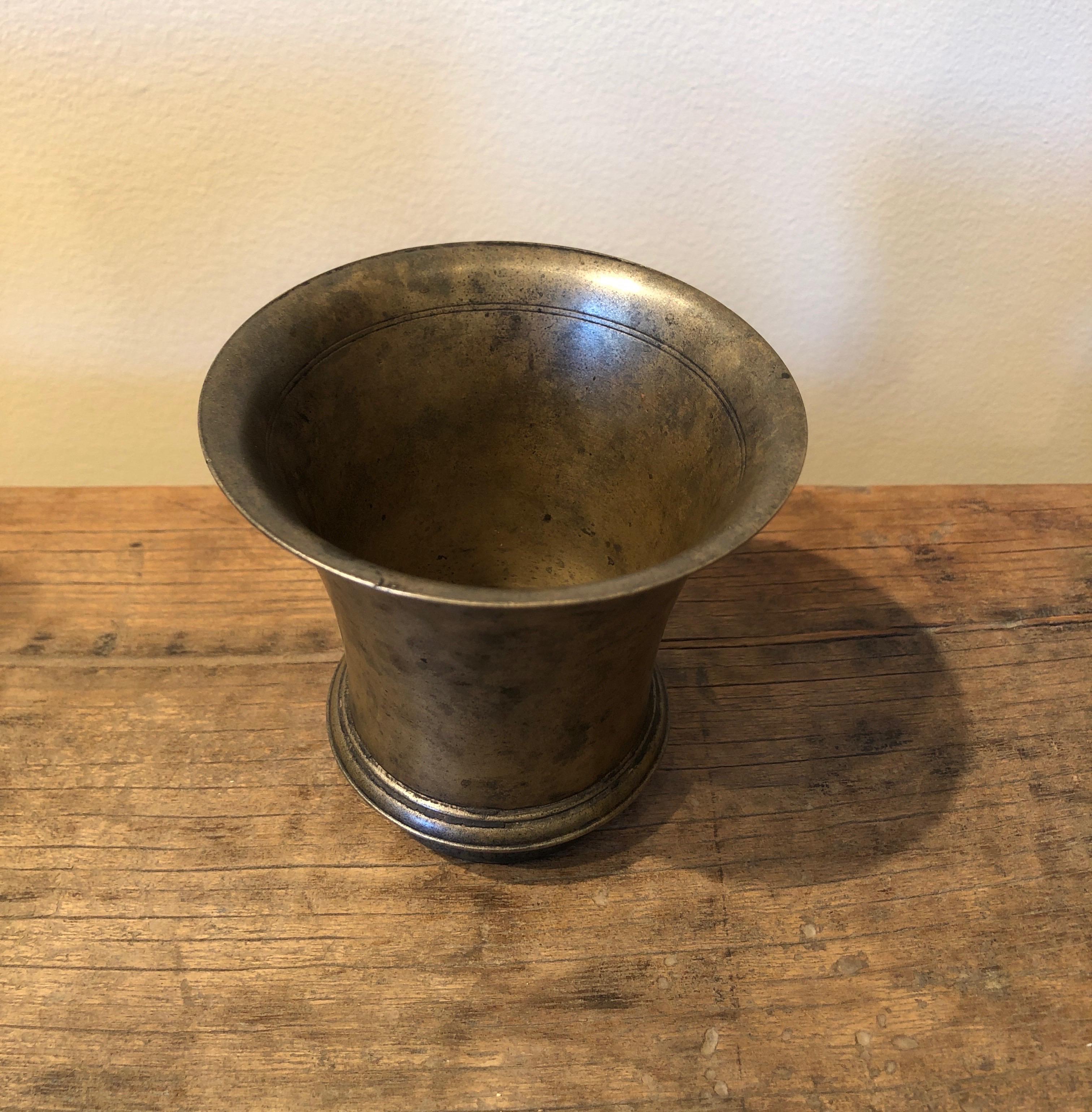 Antique Bronze Tibetan Temple Goblet 2
