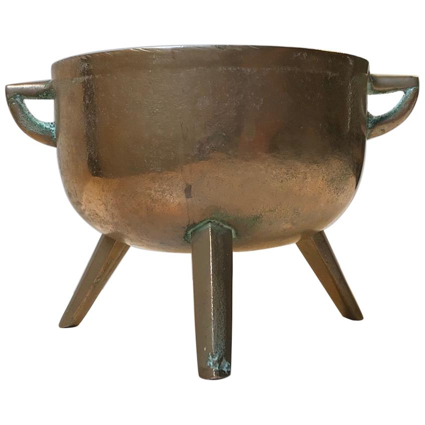 Antique Bronze Tripod Cauldron, Bowl, Unknown