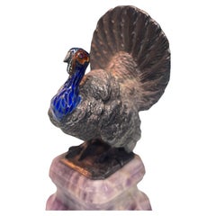 Antique bronze Turkey (Franz Xaver Bergmann)