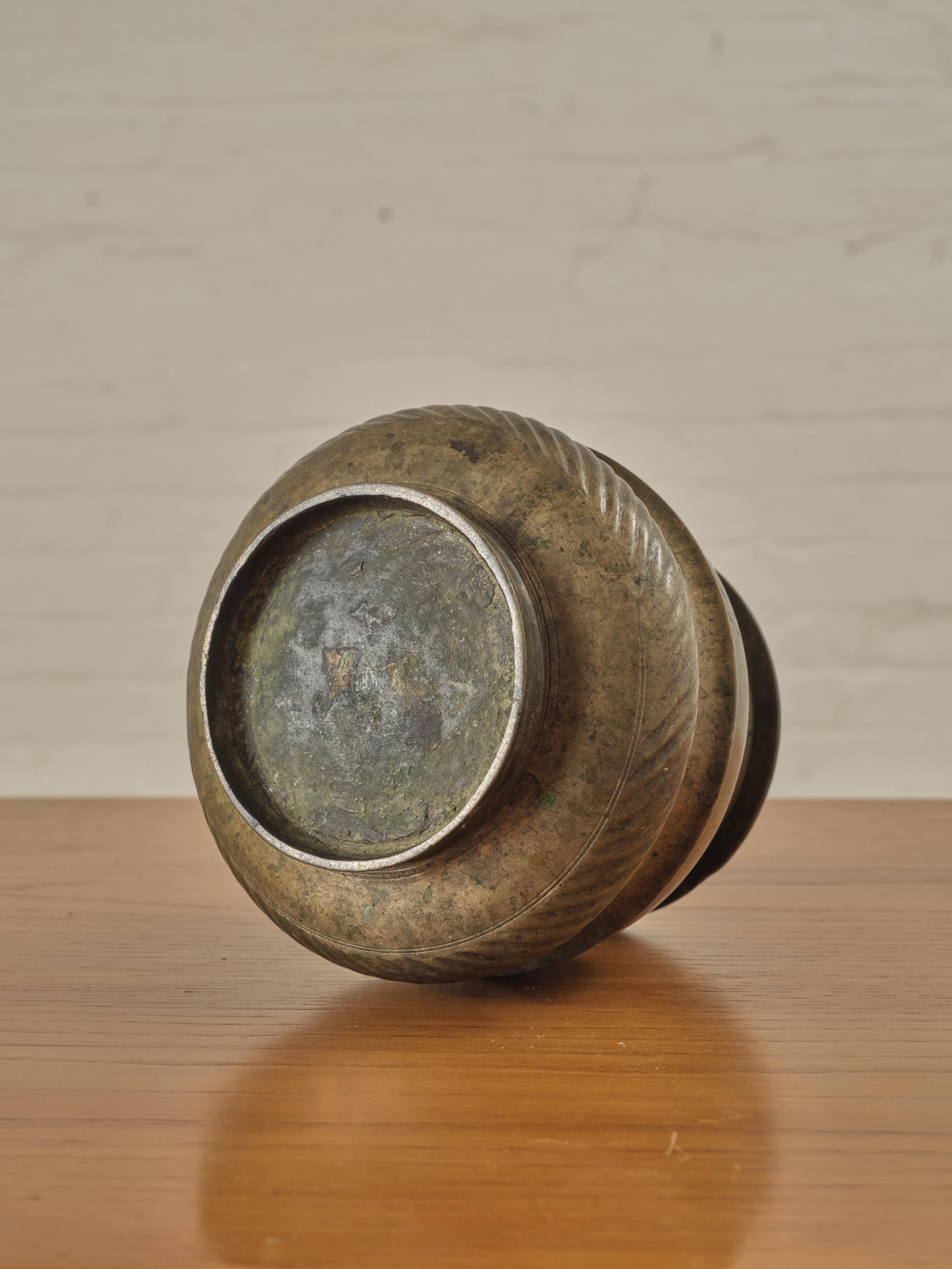 Unknown Antique Bronze Vase For Sale