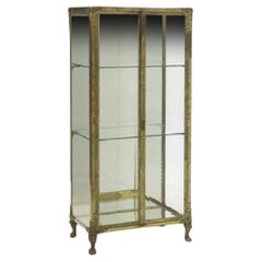 Antique Bronze Vitrine Show Case 