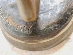 Antique Bronzed Statue of Diana Large Sculpture