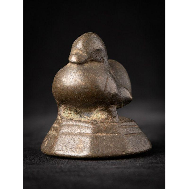 Poids ancien en bronze et opium de Birmanie en vente 5