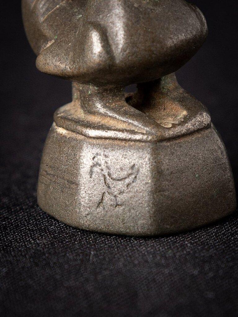 Antique Bronzen Opium Weight from Burma For Sale 4