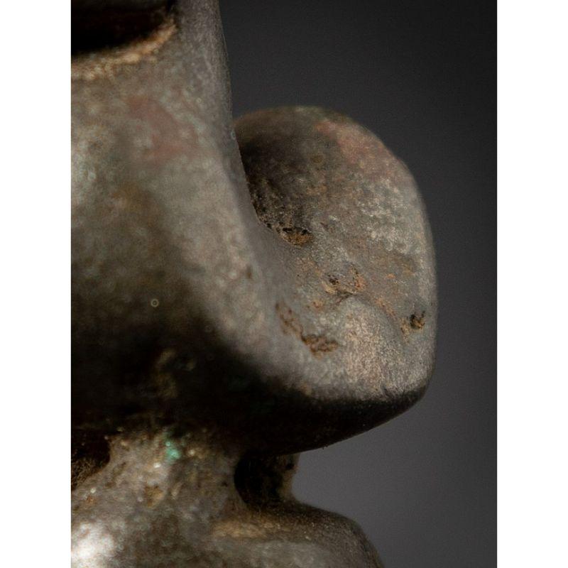 Antique bronzen Opium Weight from Burma For Sale 5