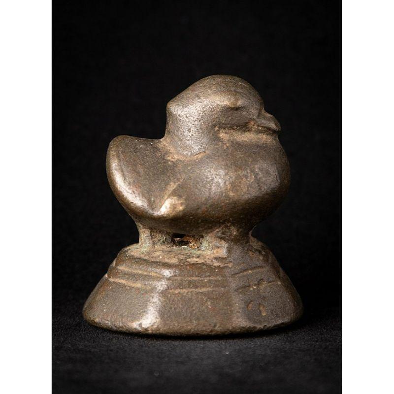 Burmese Antique Bronzen Opium Weight from Burma For Sale