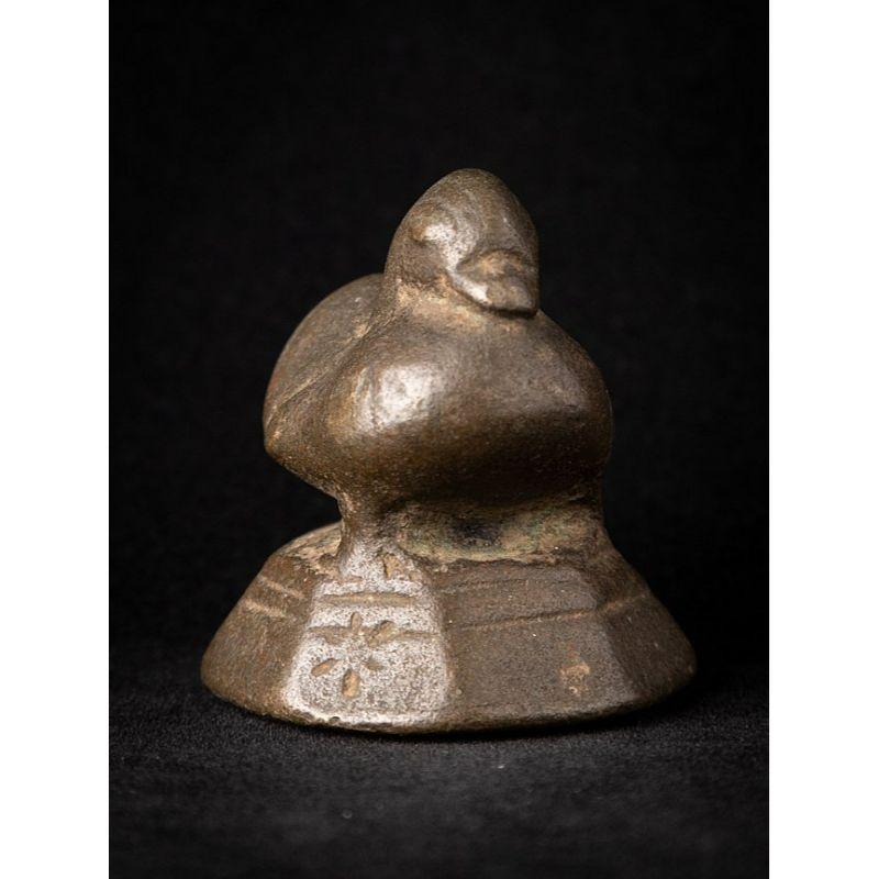 Antique Bronzen Opium Weight from Burma In Good Condition For Sale In DEVENTER, NL