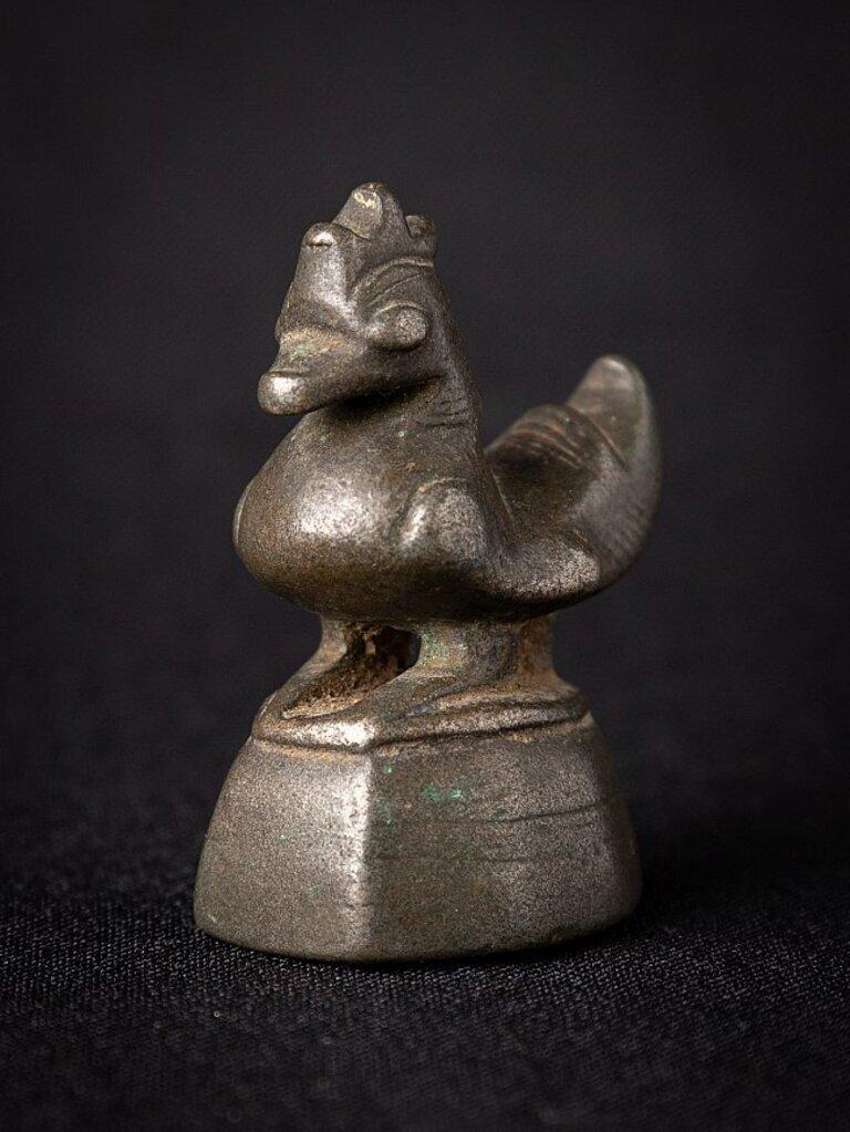18th Century and Earlier Antique Bronzen Opium Weight from Burma For Sale