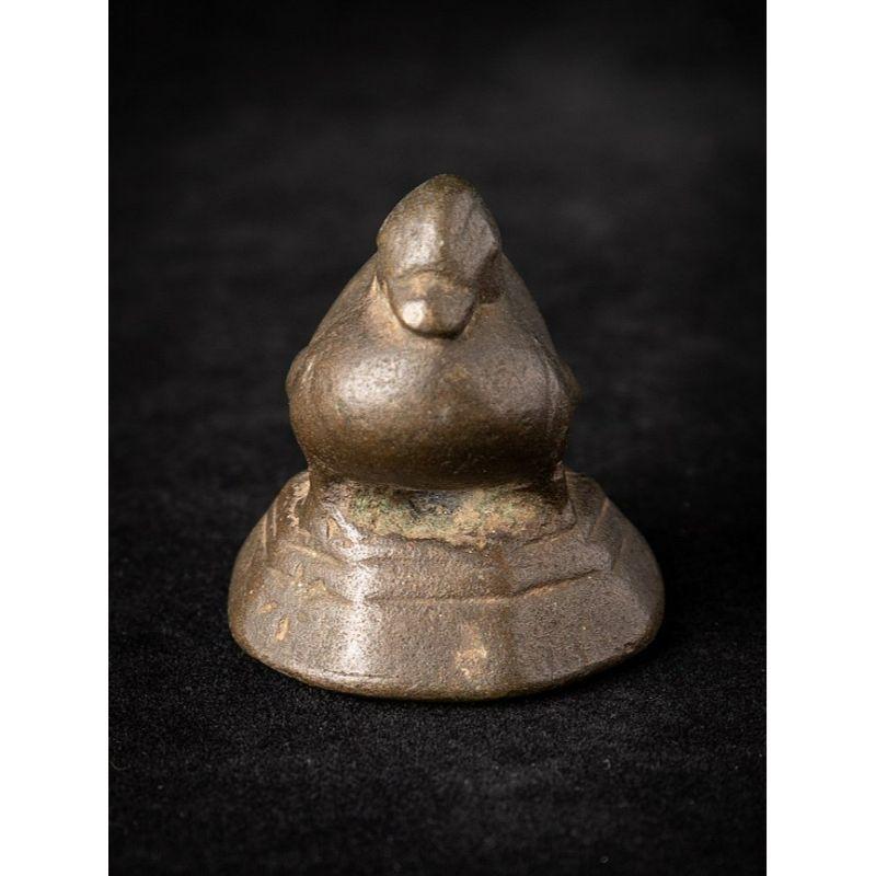 Antique Bronzen Opium Weight from Burma For Sale 3