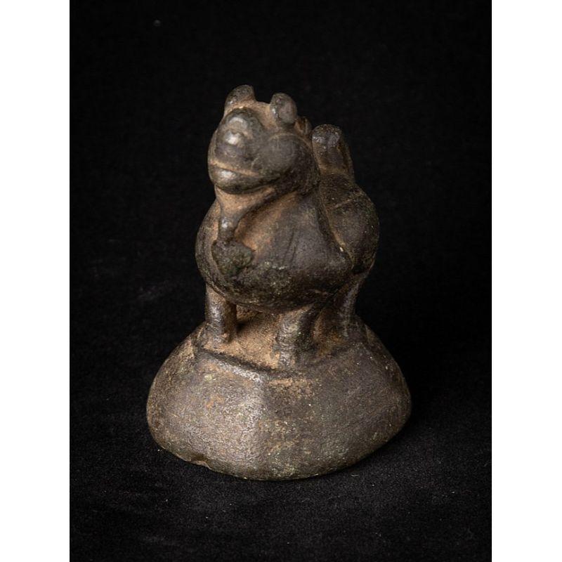 Antique Bronzen Opiumweight from Burma For Sale 2