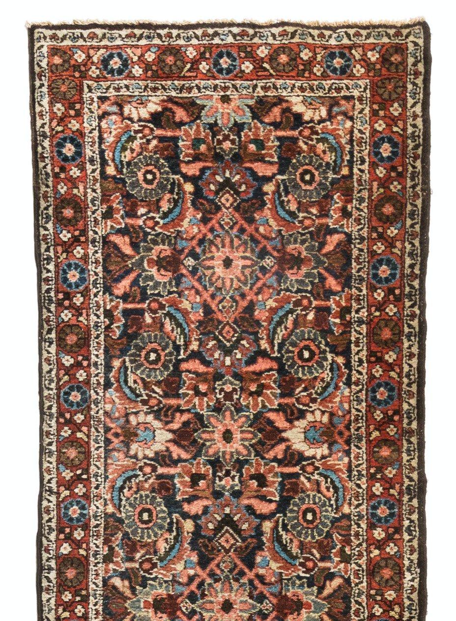 Hamadan is the capital of an eponymous province, and it’s one of the oldest cities in Persia. It’s also one of Persia’s most productive and diverse weaving centers. Like other cities in the western part of Persia, Hamadan produced fine, coarse