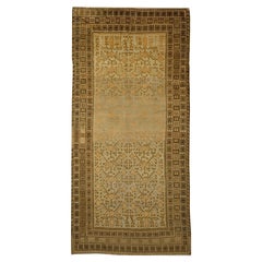 Tapis Antique Brown Khotan Samarkand Gallery Size Rug 6
2 x 13
4