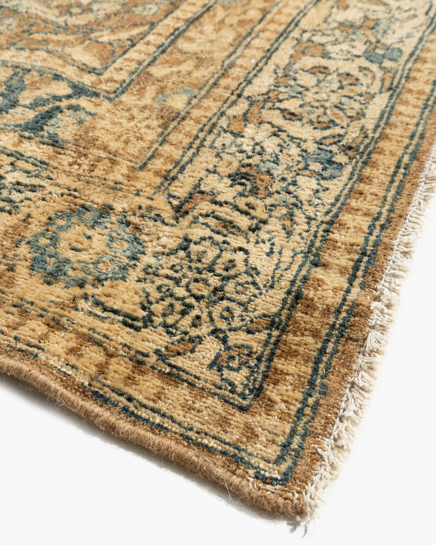 Antique Brown Persian Oversized Distressed Fine Isfahan Rug 11'7 x 19'5 For Sale 8