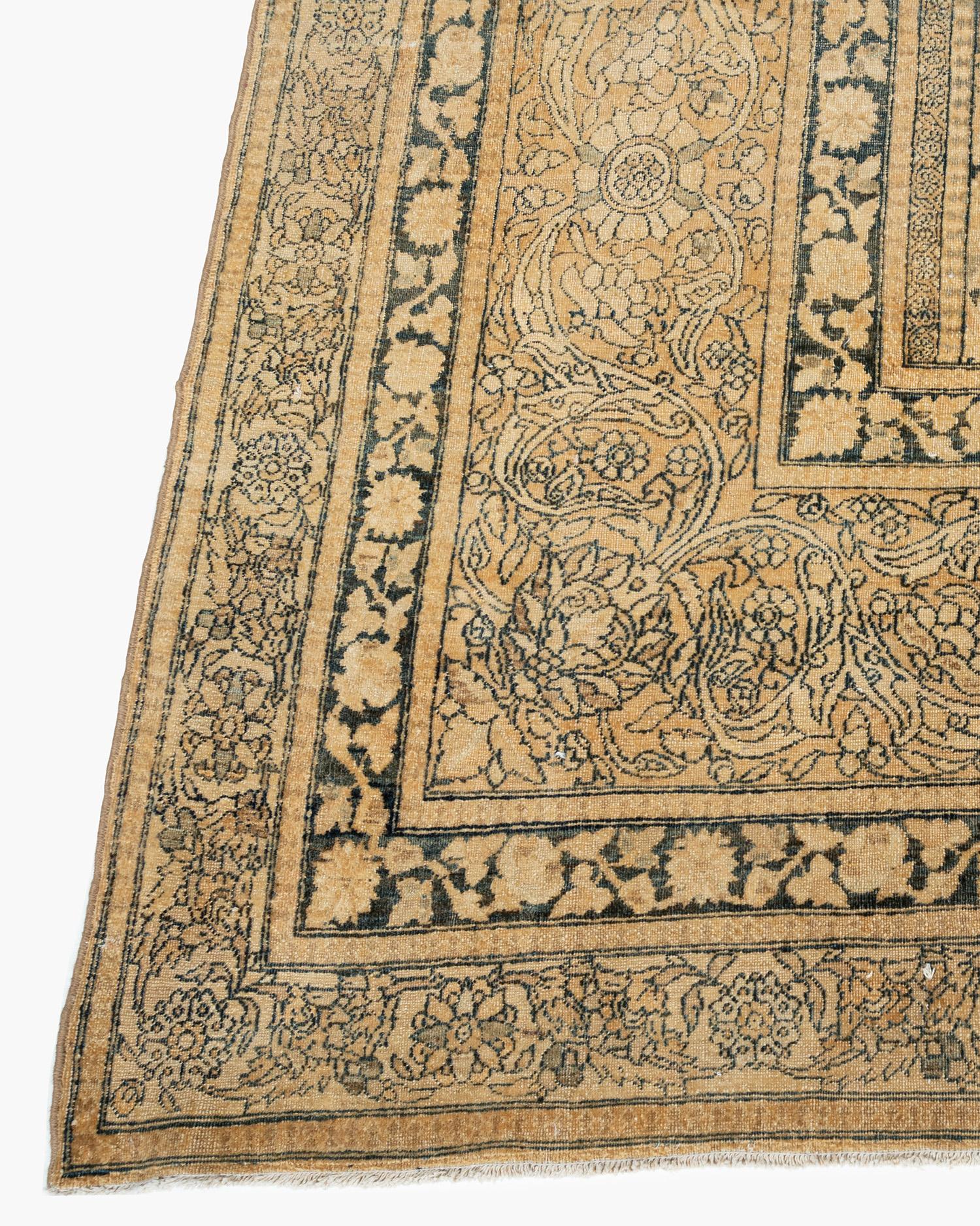 Antique Brown Persian Oversized Distressed Fine Isfahan Rug 11'7 x 19'5 For Sale 10