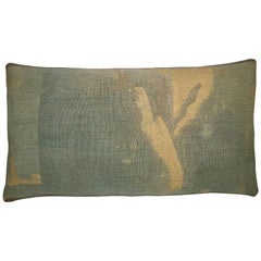 Antique Brussels Tapestry Pillow, circa 17th Century 1694p
