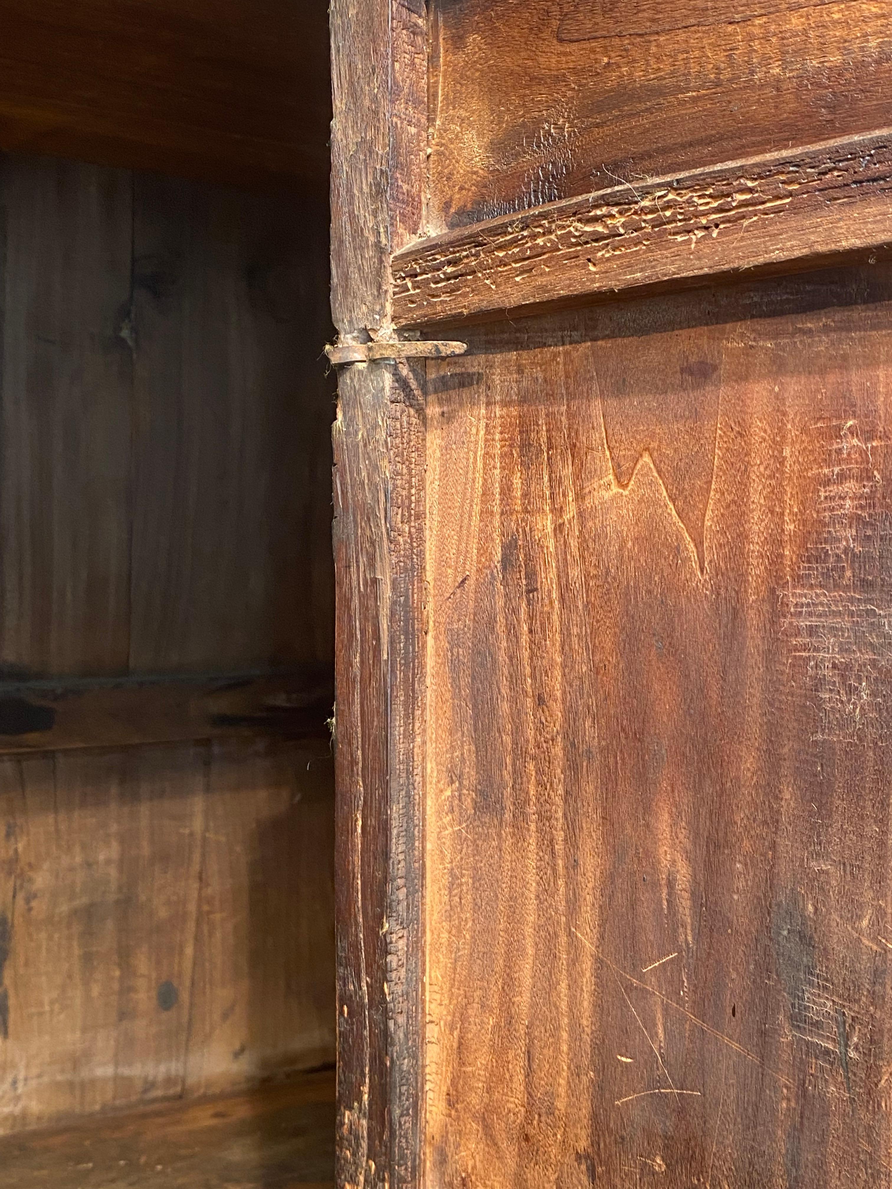 Antique Brutalist Chinese Cabinet For Sale 4