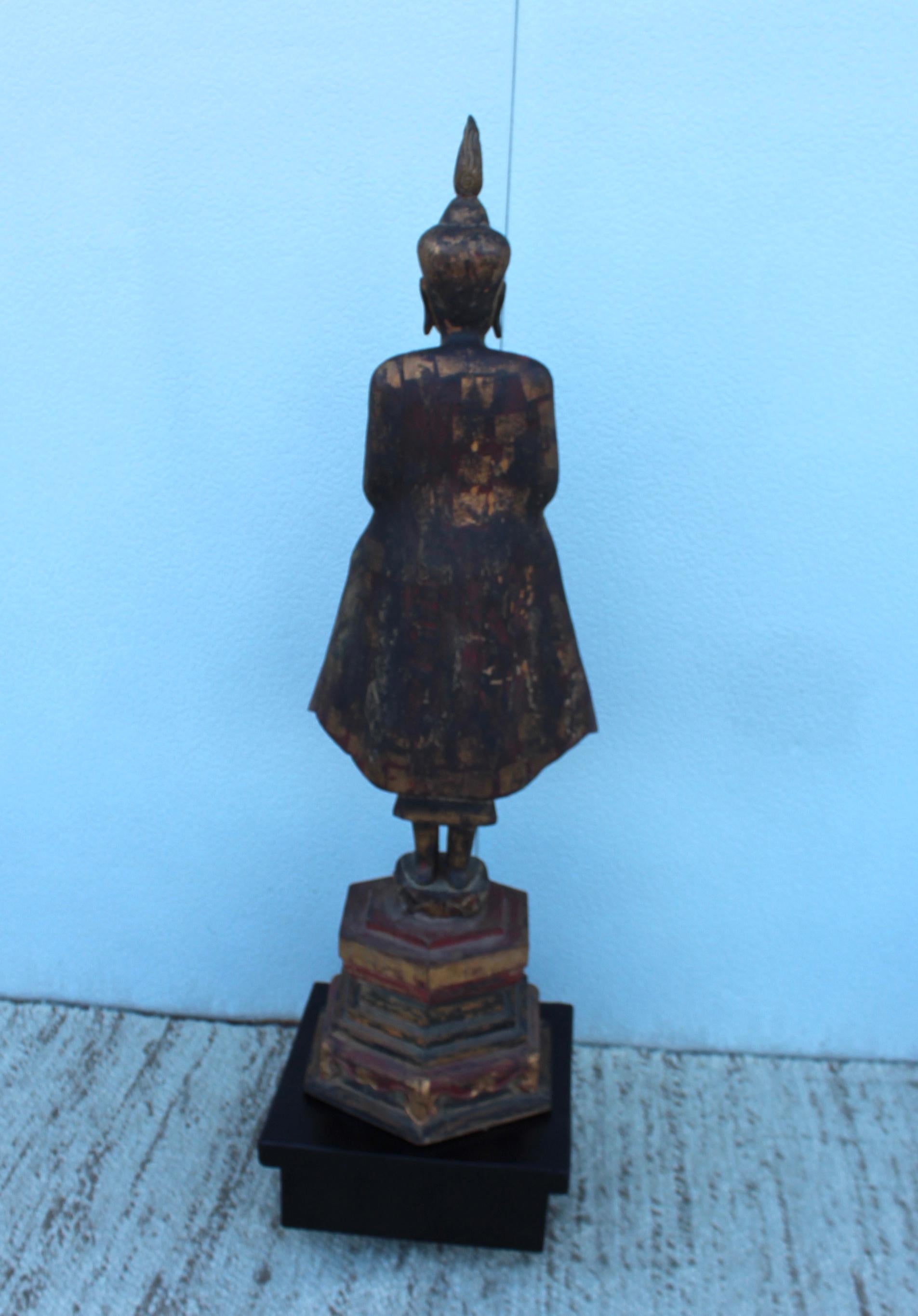 Antique Buddha Standing Sculpture For Sale 6