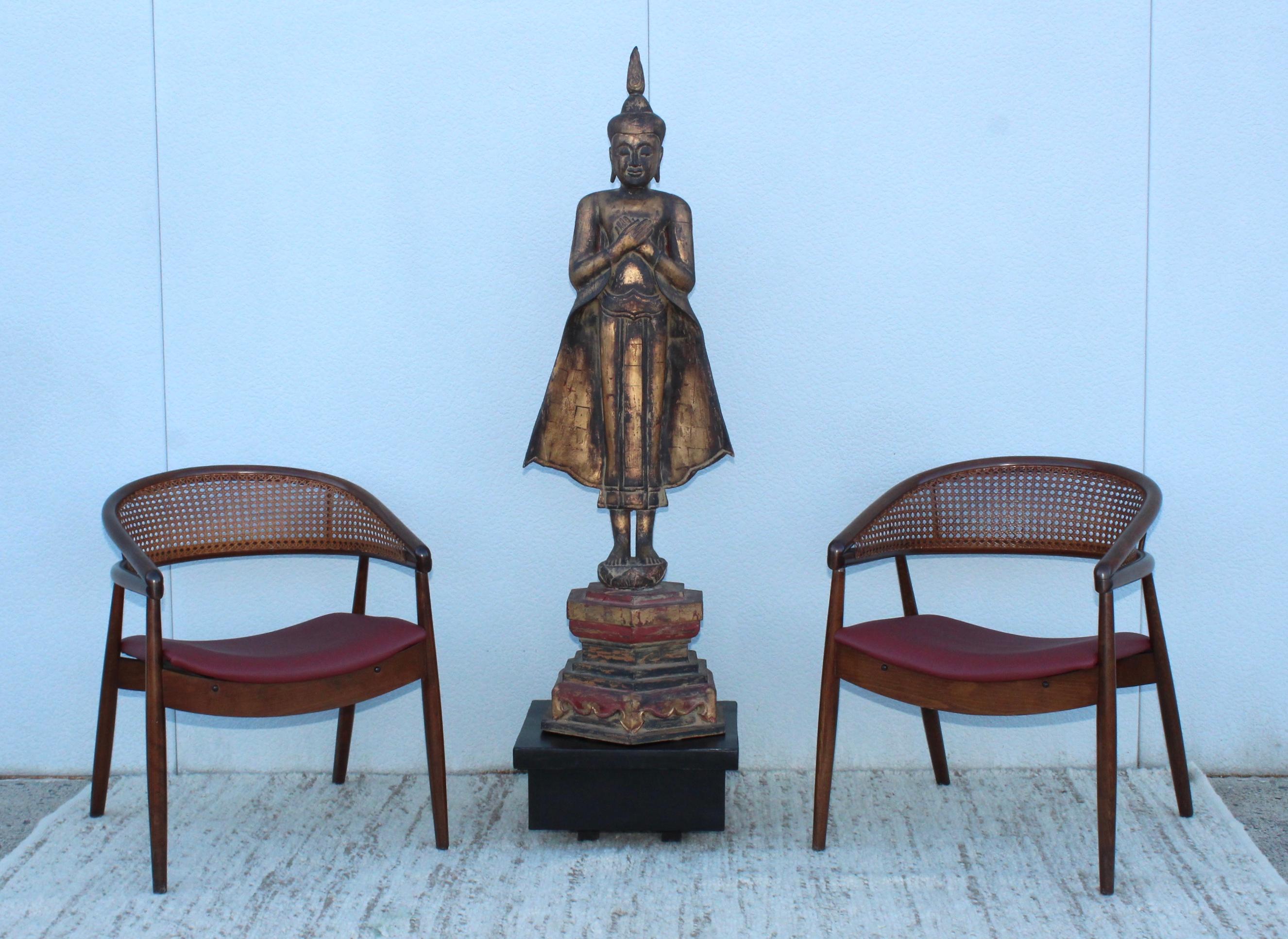 Escultura antigua de Buda de pie en venta 13