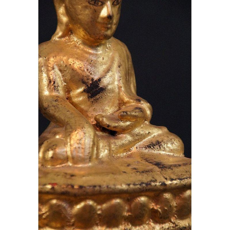 Antique Buddha Statue from Burma For Sale 6