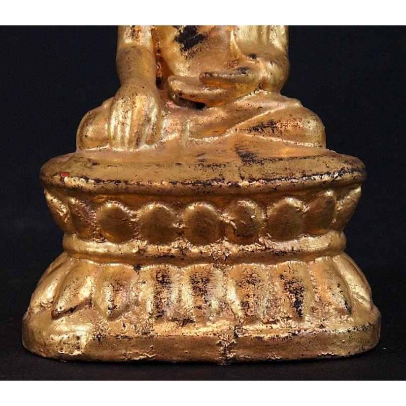 Antique Buddha Statue from Burma For Sale 7