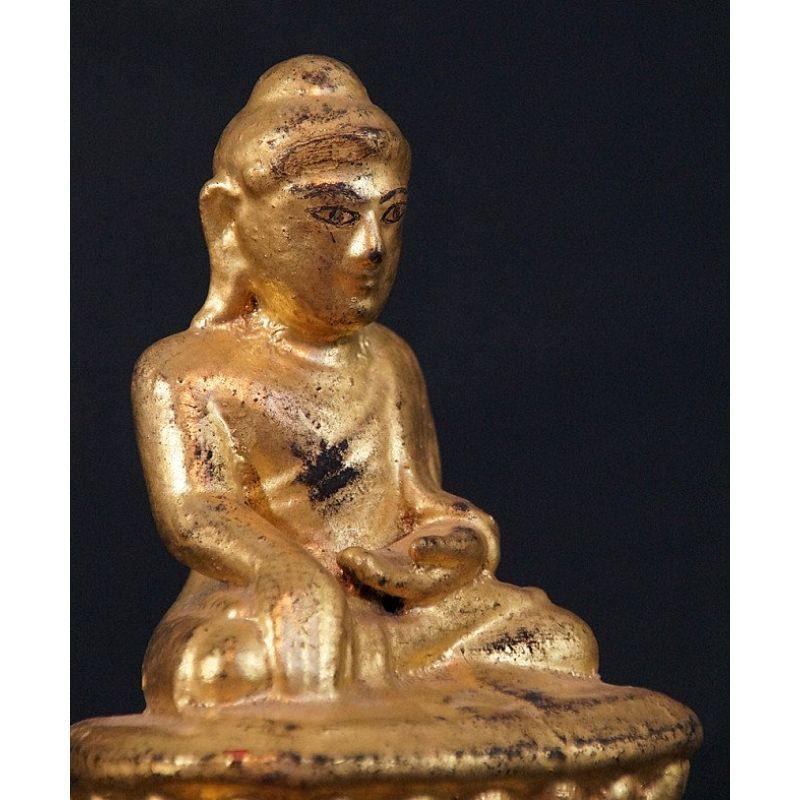 Antique Buddha Statue from Burma For Sale 1