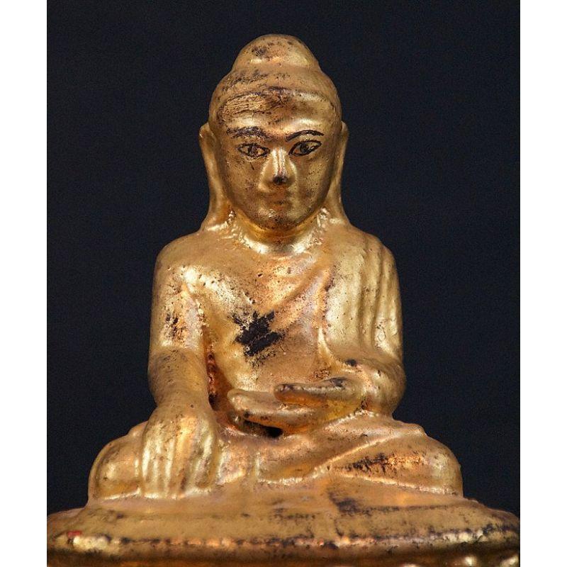 Antique Buddha Statue from Burma For Sale 2