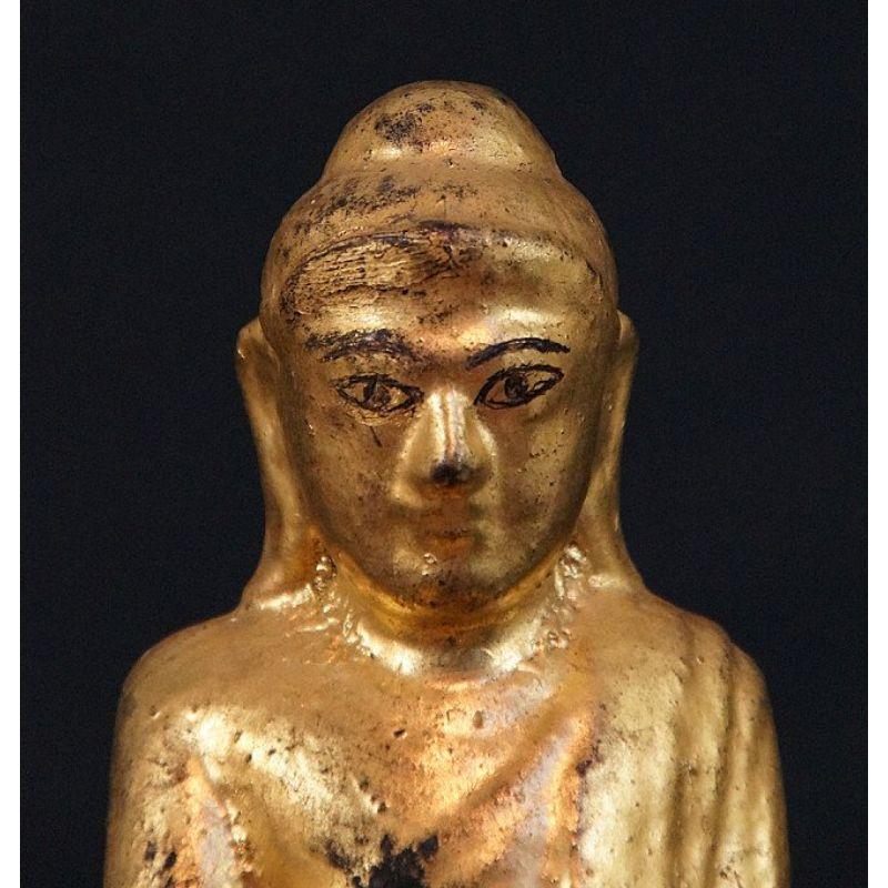 Antique Buddha Statue from Burma For Sale 3