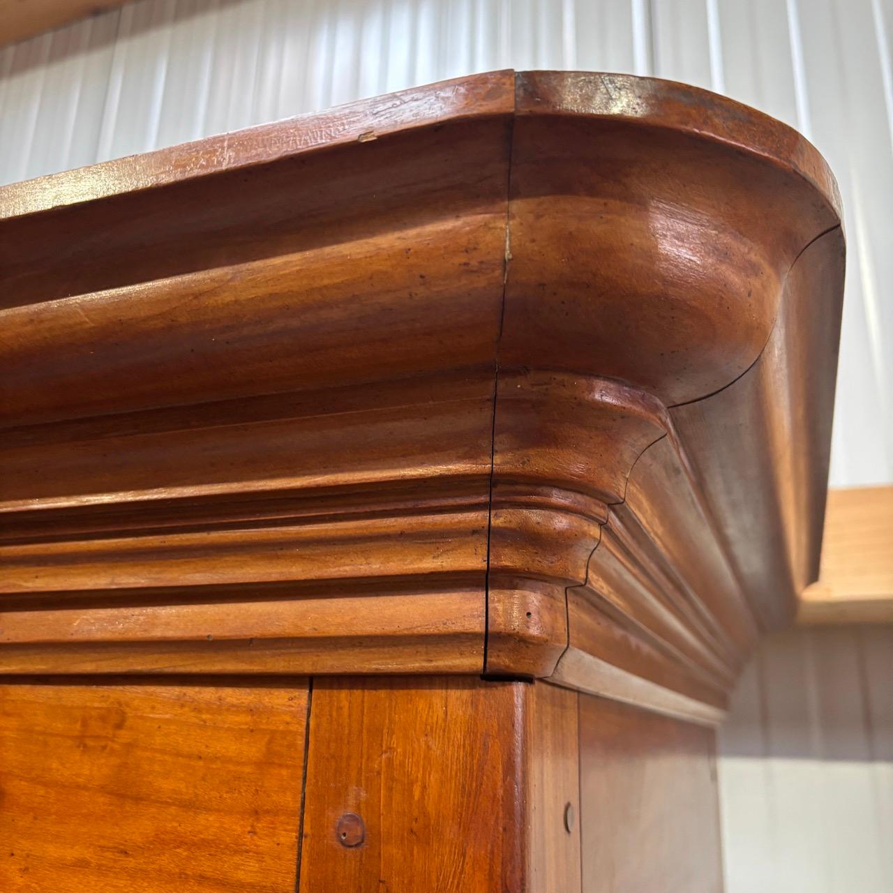 Antique buffet  cherry wood kitchen cabinet  France, Louis XV around 1750 For Sale 6