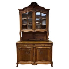 Antique Cupboard  Louis Quinze vers 1900  Wood Wood de haute qualité  Montage par le haut