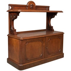 Antiquité Buffet, Cabinet de service écossais, Acajou, Mid-Victorian, circa 1870