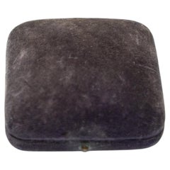 Antique Buick & Co. Velvet Jewellery Box