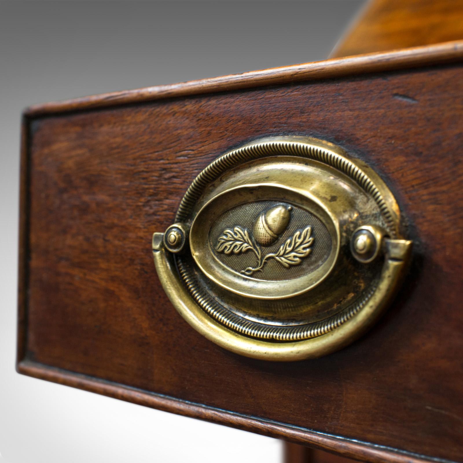 Antique Bureau, English, Georgian, Desk, Mahogany, Late 18th Century, circa 1790 4