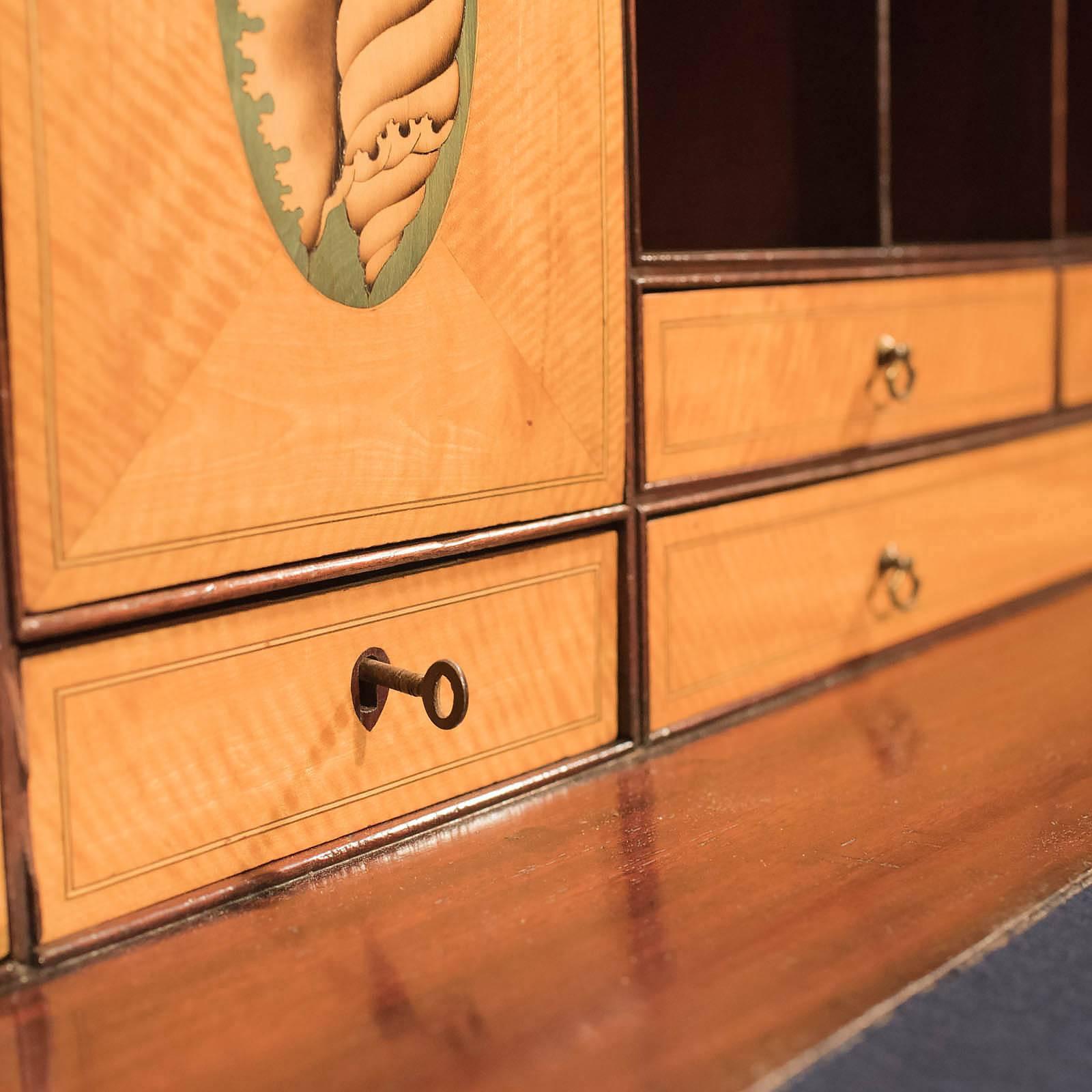 18th Century Antique Bureau, Georgian Mahogany, circa 1780