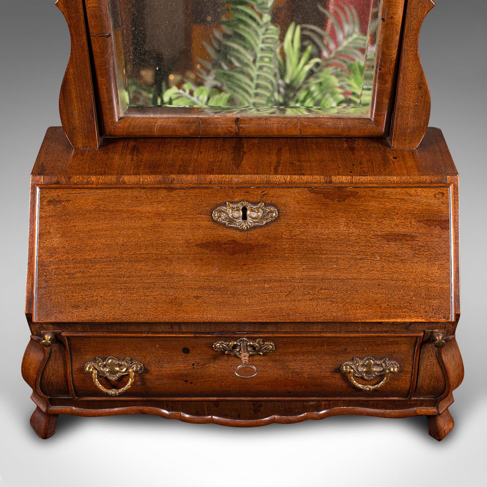Antique Bureau Mirror, Inglés, Tocador, Boudoir, Georgiano, Circa 1800 en venta 4