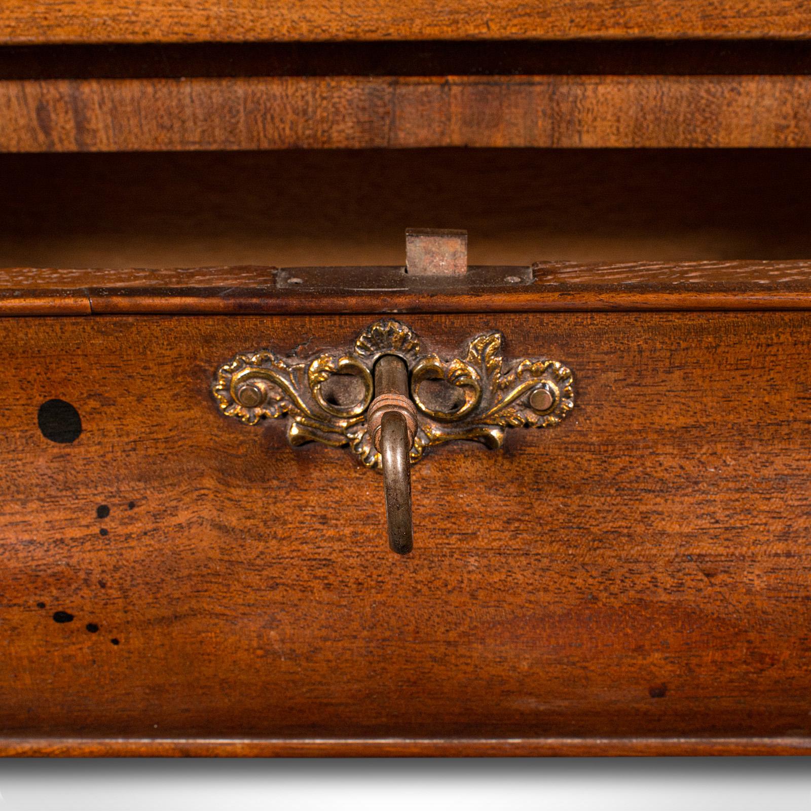 Antique Bureau Mirror, Inglés, Tocador, Boudoir, Georgiano, Circa 1800 en venta 6